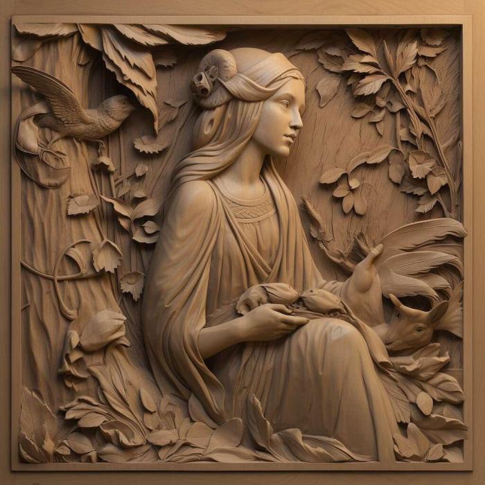 نموذج ثلاثي الأبعاد لآلة CNC 3D Art 